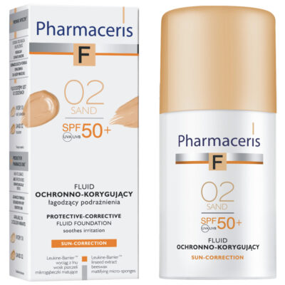 PHARMACERIS Fond De Teint SPF50+ (02 Sand) 30ml