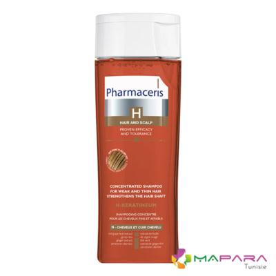 Pharmaceris H-KERATINEUM Shampooing Cheveux Fins 250ml