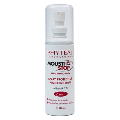 Phyteal Moustistop Spray Protecteur à L’aloé Vera et à la Citronnelle 100ml