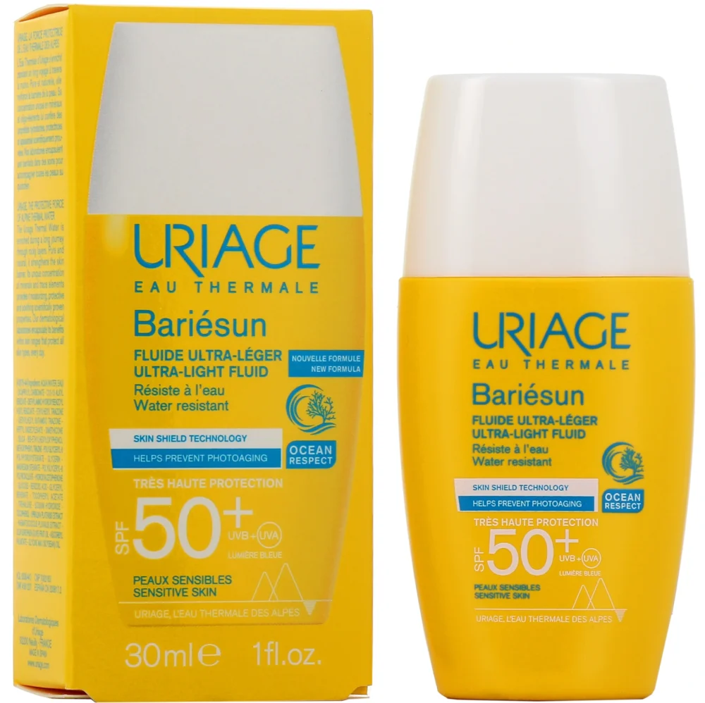 Uriage bariésun fluide ultra-léger spf50+ 30ml