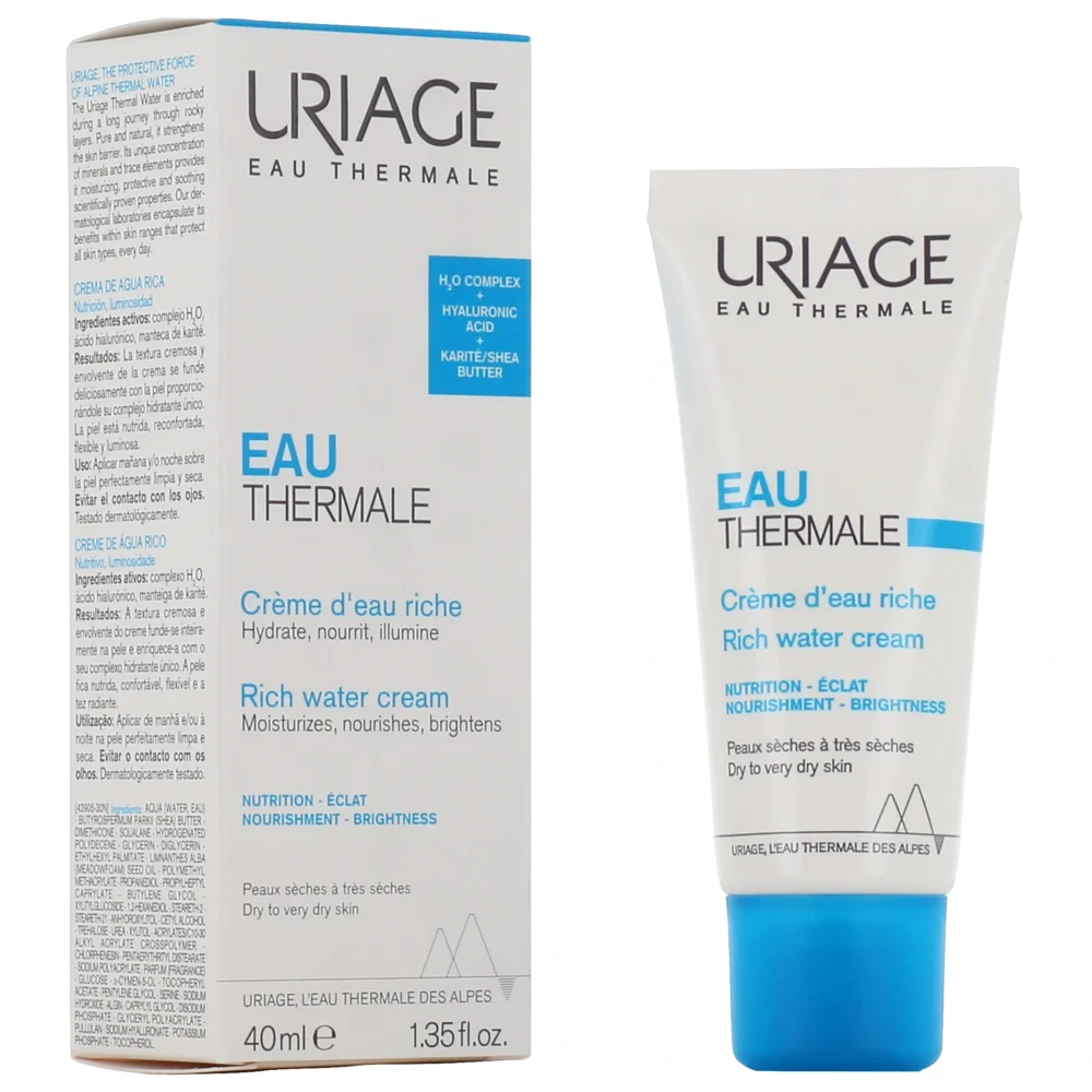 Uriage crème d'eau riche 40ml