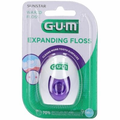 Gum fil dentaire expanding floss ciré 2030