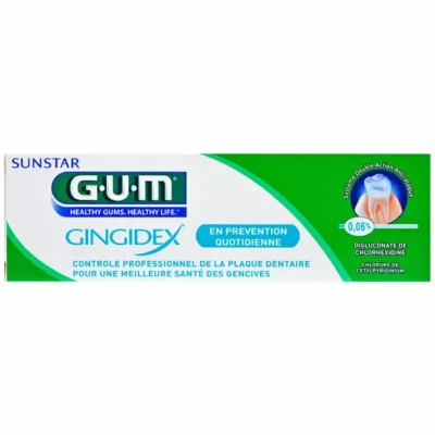 Gum gingidex dentifrice 75ml