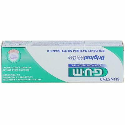 Gum original white dentifrice blancheur 75ml