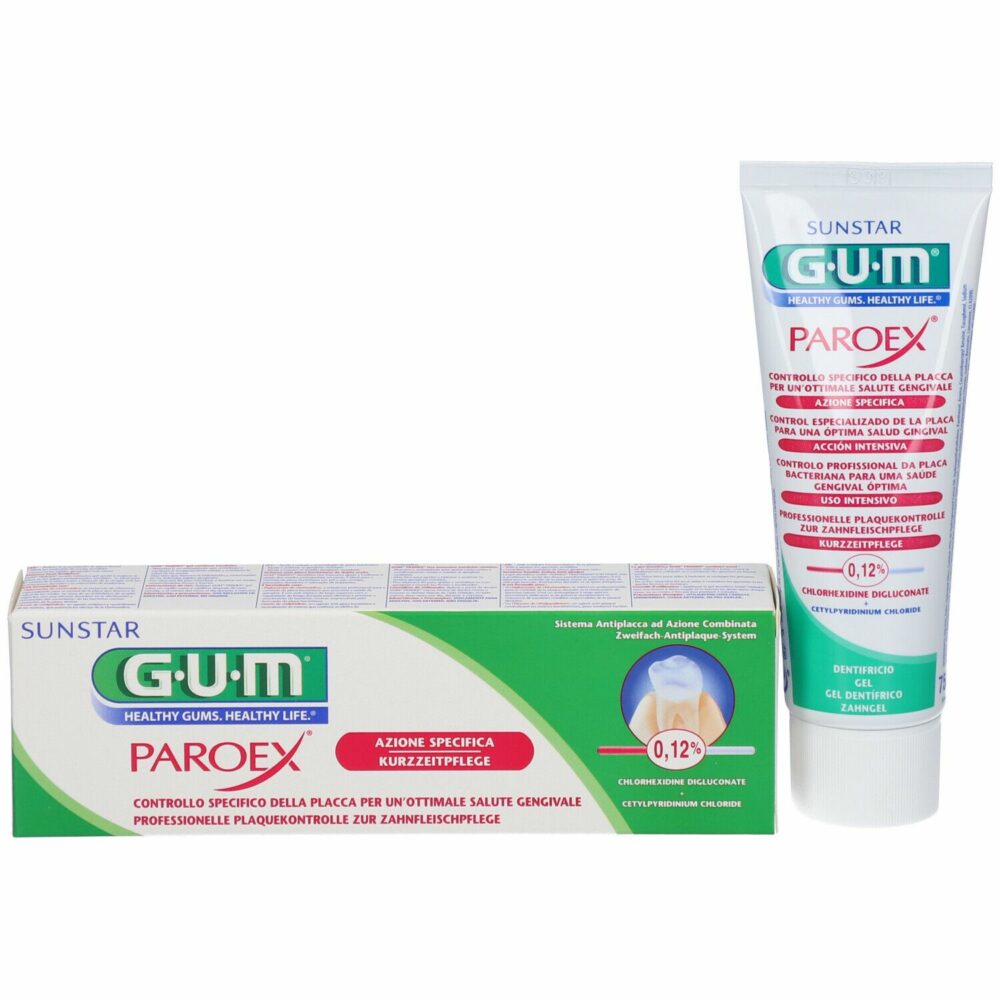 Gum dentifrice paroex 75ml