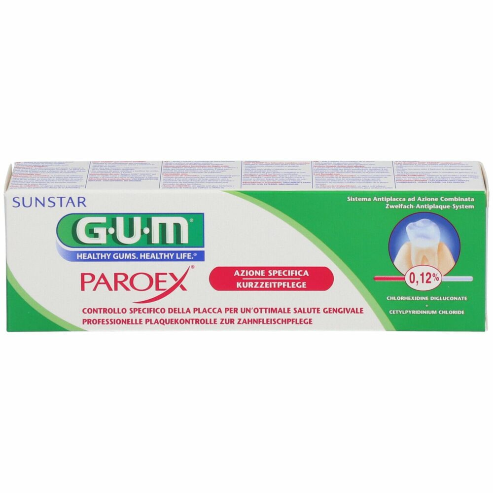 Gum dentifrice paroex 75ml