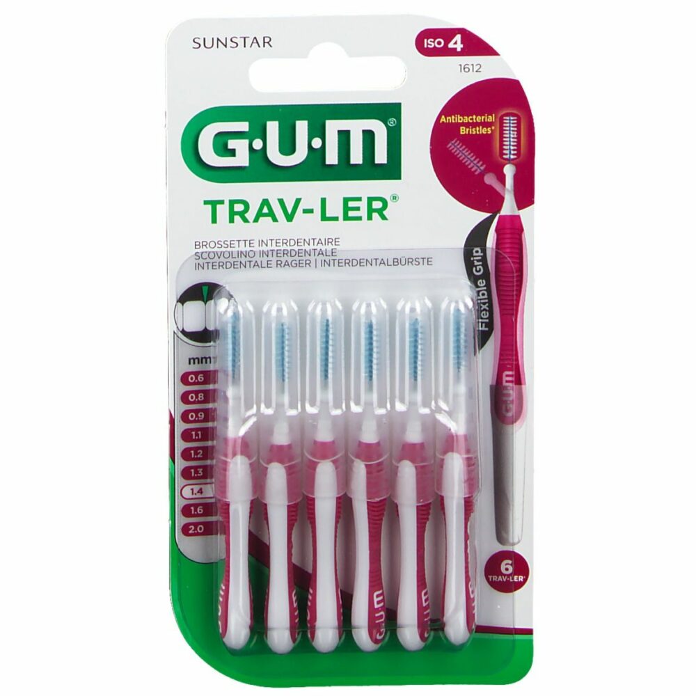 Gum brossette interdentaire travler 1,4mm 1612