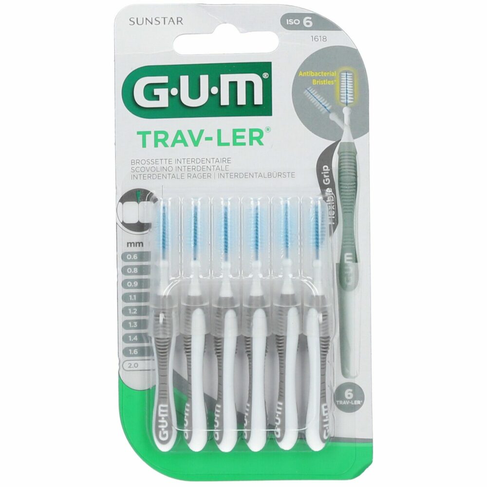 Gum brossette interdentaire travler 2,0mm 1618