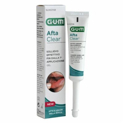 Gum afta clear gel soulagement efficace 10ml