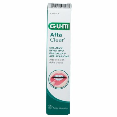 Gum afta clear gel soulagement efficace 10ml