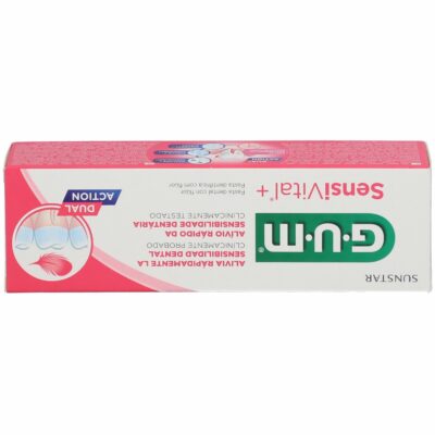 Gum sensivital+ dentifrice fluoré 75ml