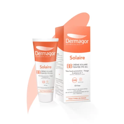 Dermagor bb creme solaire teintee spf50+ 40ml