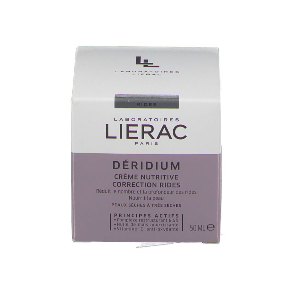 Lierac déridium crème nutritive 50ml