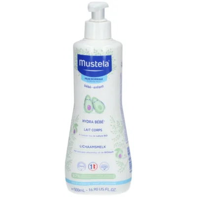 Mustela hydra bebe lait corps peaux normales 300ml