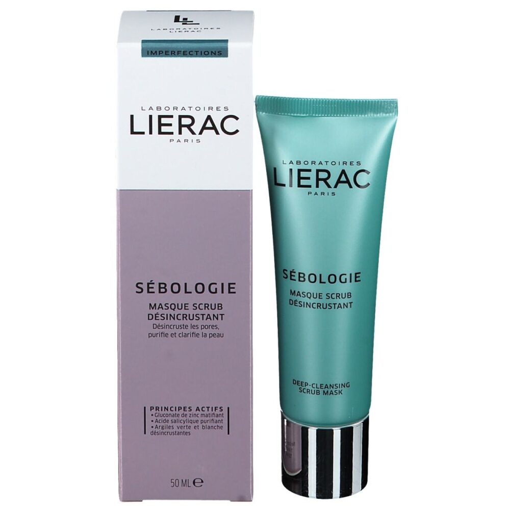 Lierac sebologie masque scrub desincrustant 50ml