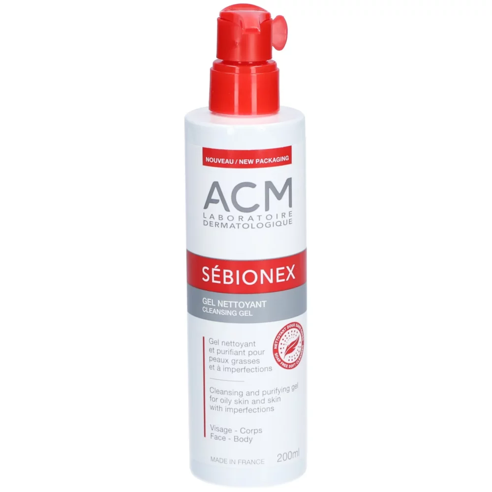 Acm sébionex gel moussant 200ml