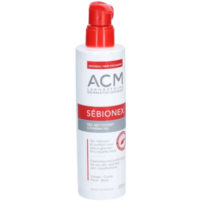 Acm sébionex gel moussant 200ml