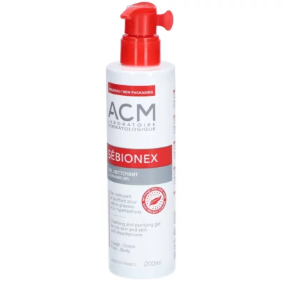 Acm sébionex gel moussant 200ml