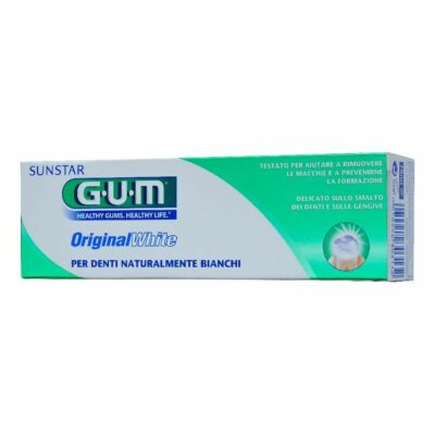 Gum original white dentifrice blancheur 75ml