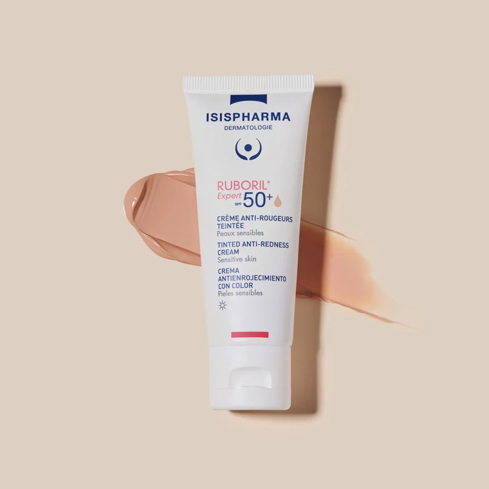 Isispharma ruboril® expert crème anti-rougeurs teintée spf50+ 40ml