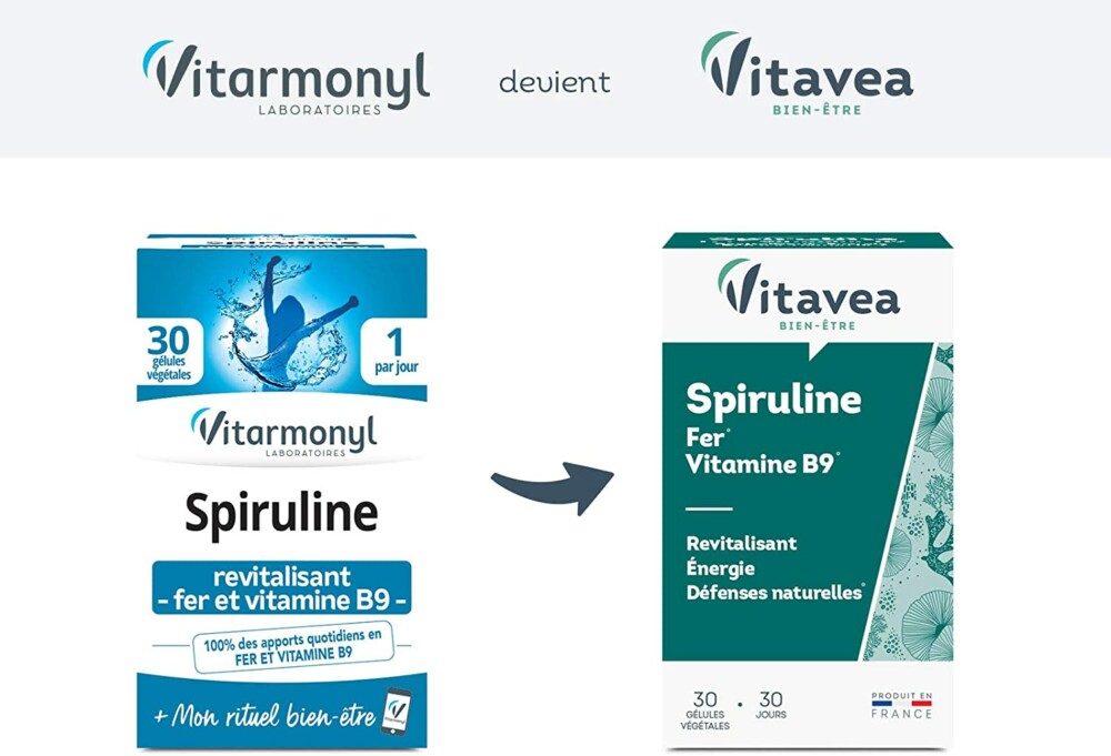 Vitarmonyl spiruline fer 30 gélules