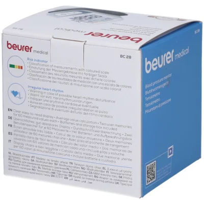 Beurer bc 28 tensiometre à poignet