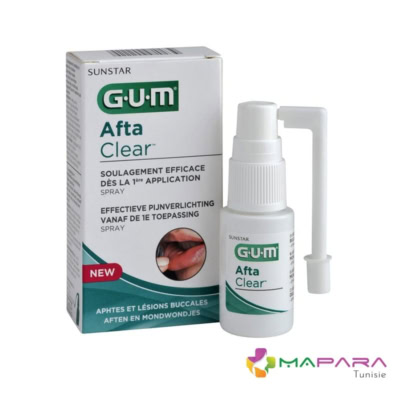 gum aftaclear spray buccal 15m