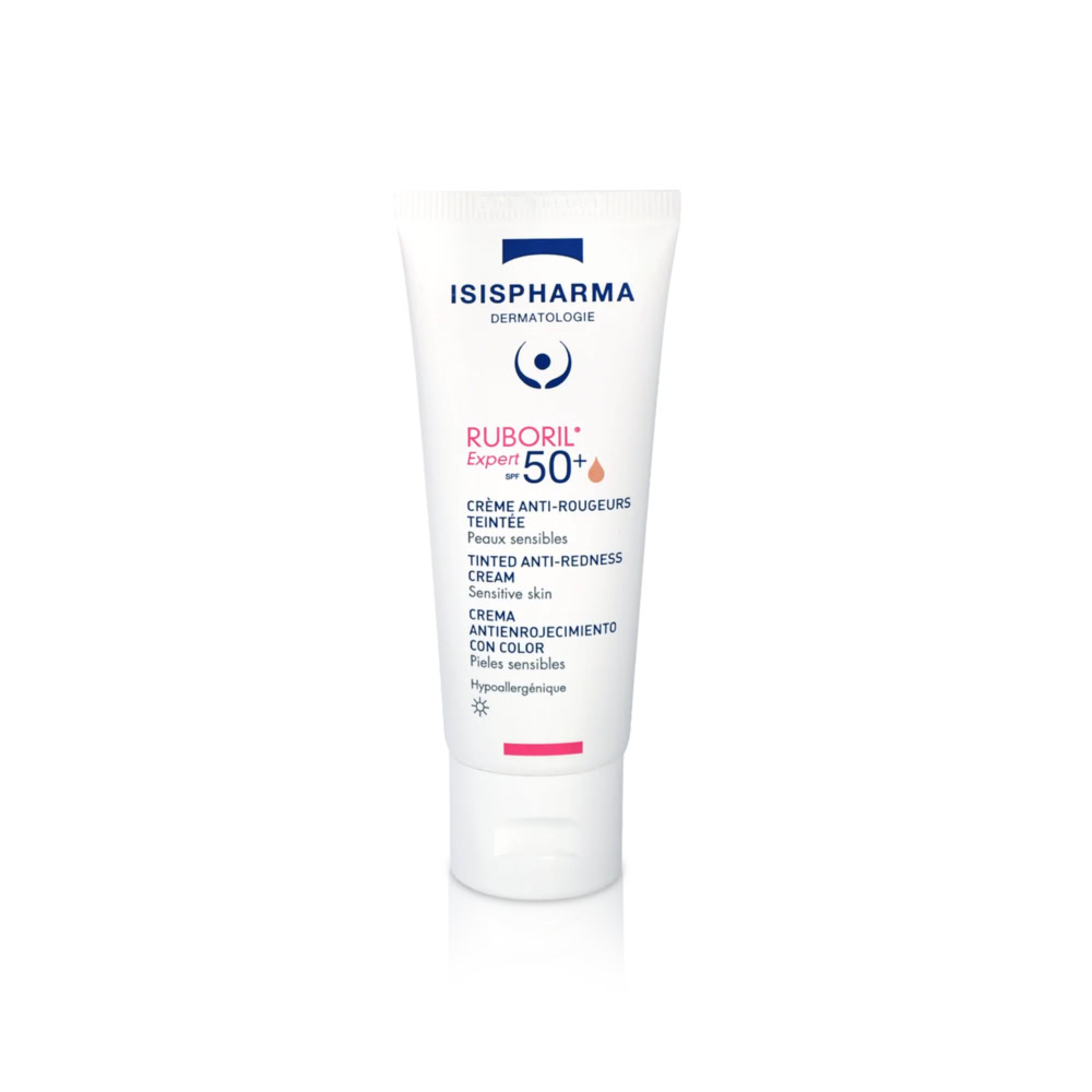 Isispharma ruboril® expert crème anti-rougeurs teintée spf50+ 40ml