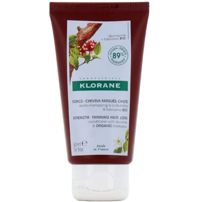 Klorane quinine apres-shampooing edelweiss bio cheveux fatigués 200ml