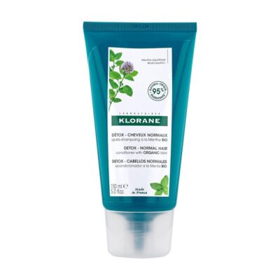 Klorane menthe aquatique baume protecteur anti-pollution 150ml assure une protection efficace pour les cheveux en manque d’éclat et de fraîcheur.