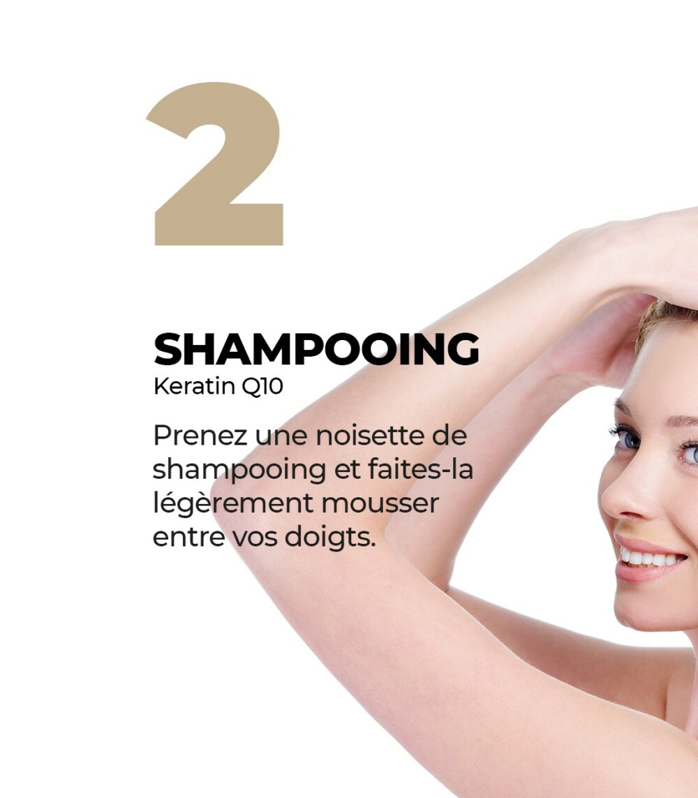 Xen kératin q10 shampoing 200ml