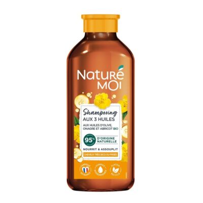 Naturé Moi Shampooing aux 3 Huiles Cheveux Très Secs ou Frisés 250ml