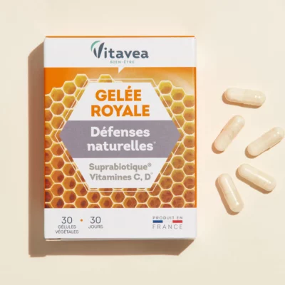 Vitavea Gelée Royale Défenses Naturelles + Suprabiotique 30 gélules