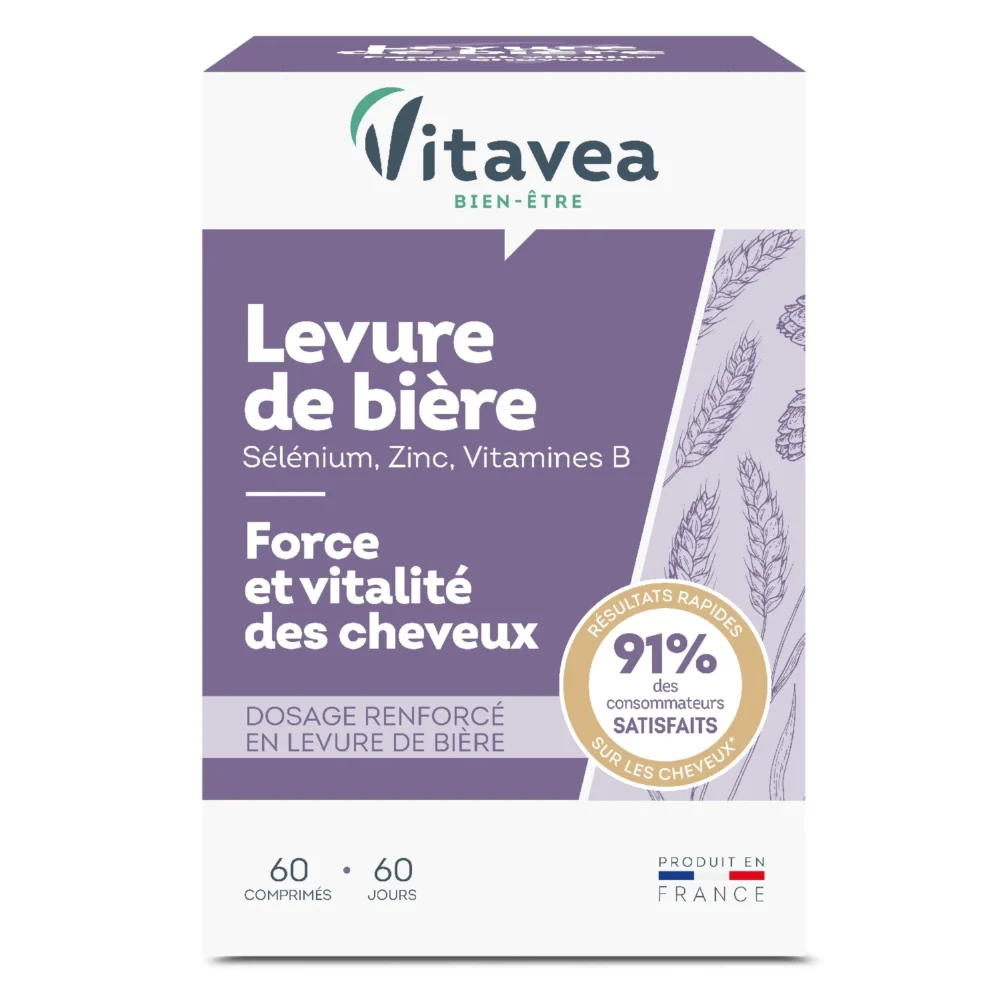 Vitavea levure de bière + sélénium + zinc 60 gélules