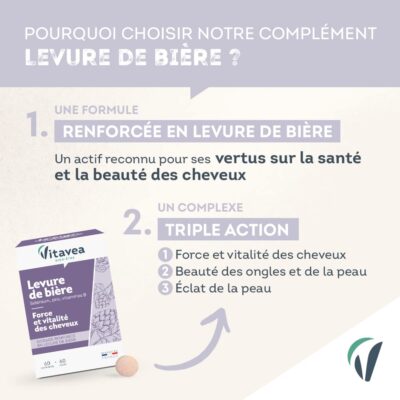 Vitavea levure de bière + sélénium + zinc 60 gélules