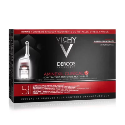 Vichy dercos aminexil clinical 5 homme 21 ampoules