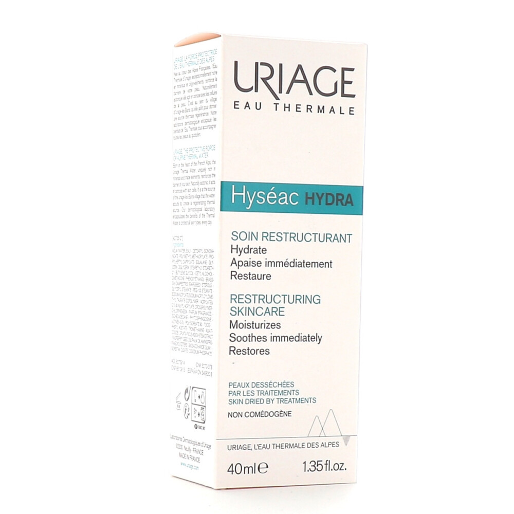 Uriage hyseac hydra soin restructurant