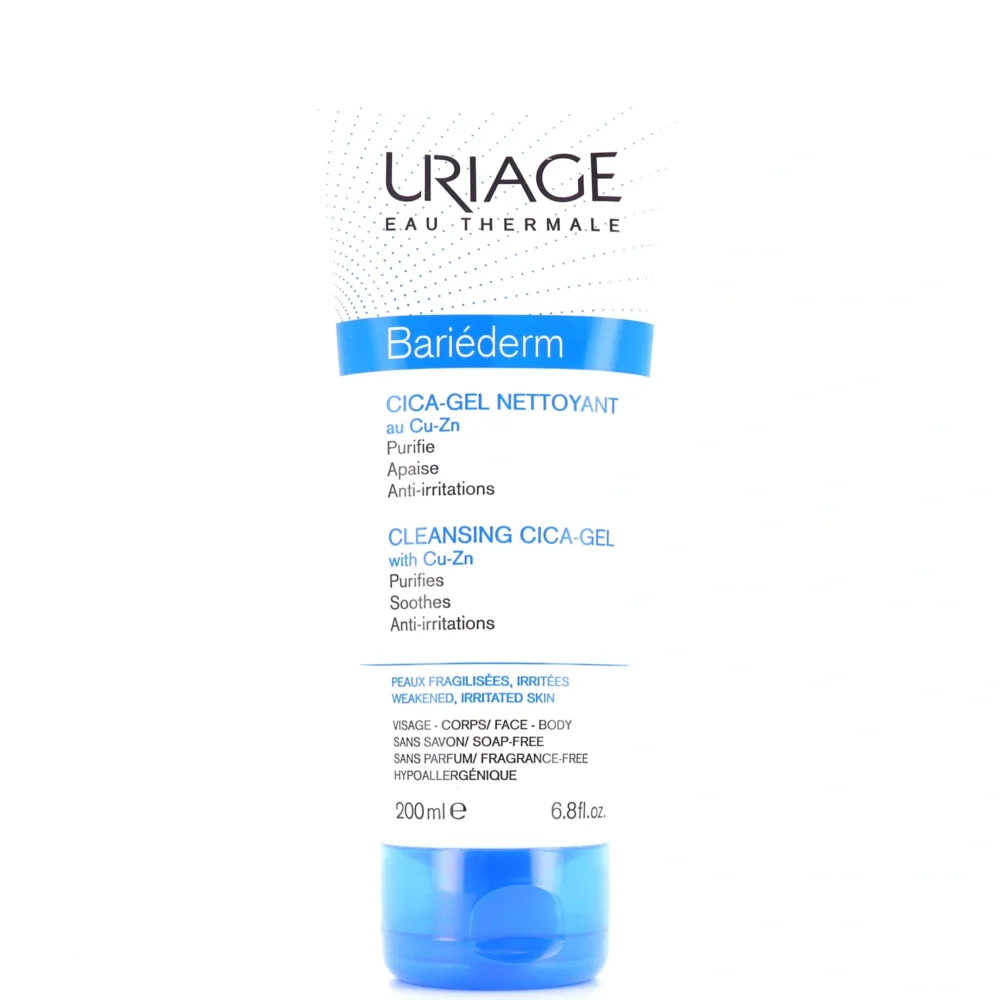 Uriage bariéderm cica gel nettoyant 200ml