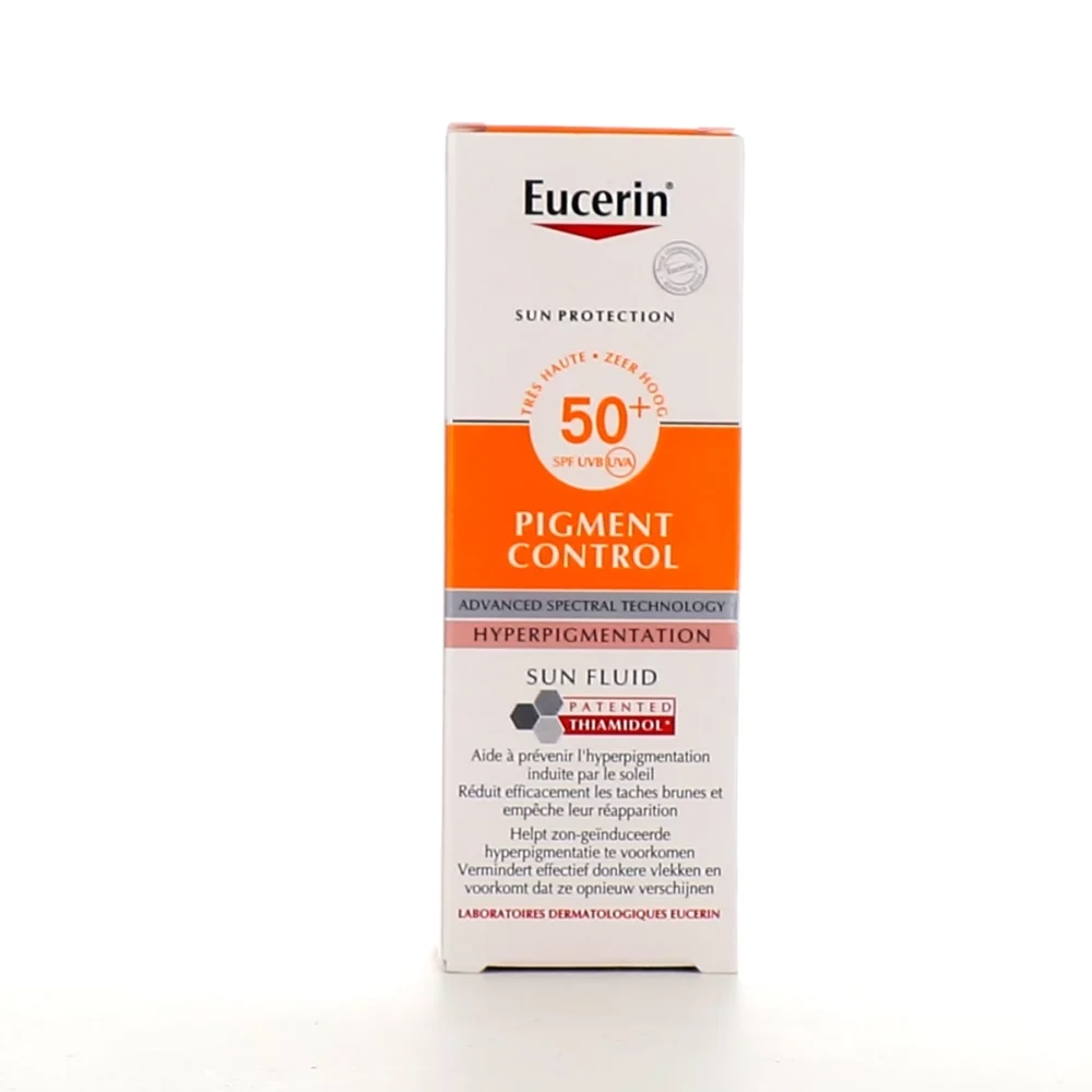 Eucerin pigment control fluid spf50+ solaire anti taches 50ml