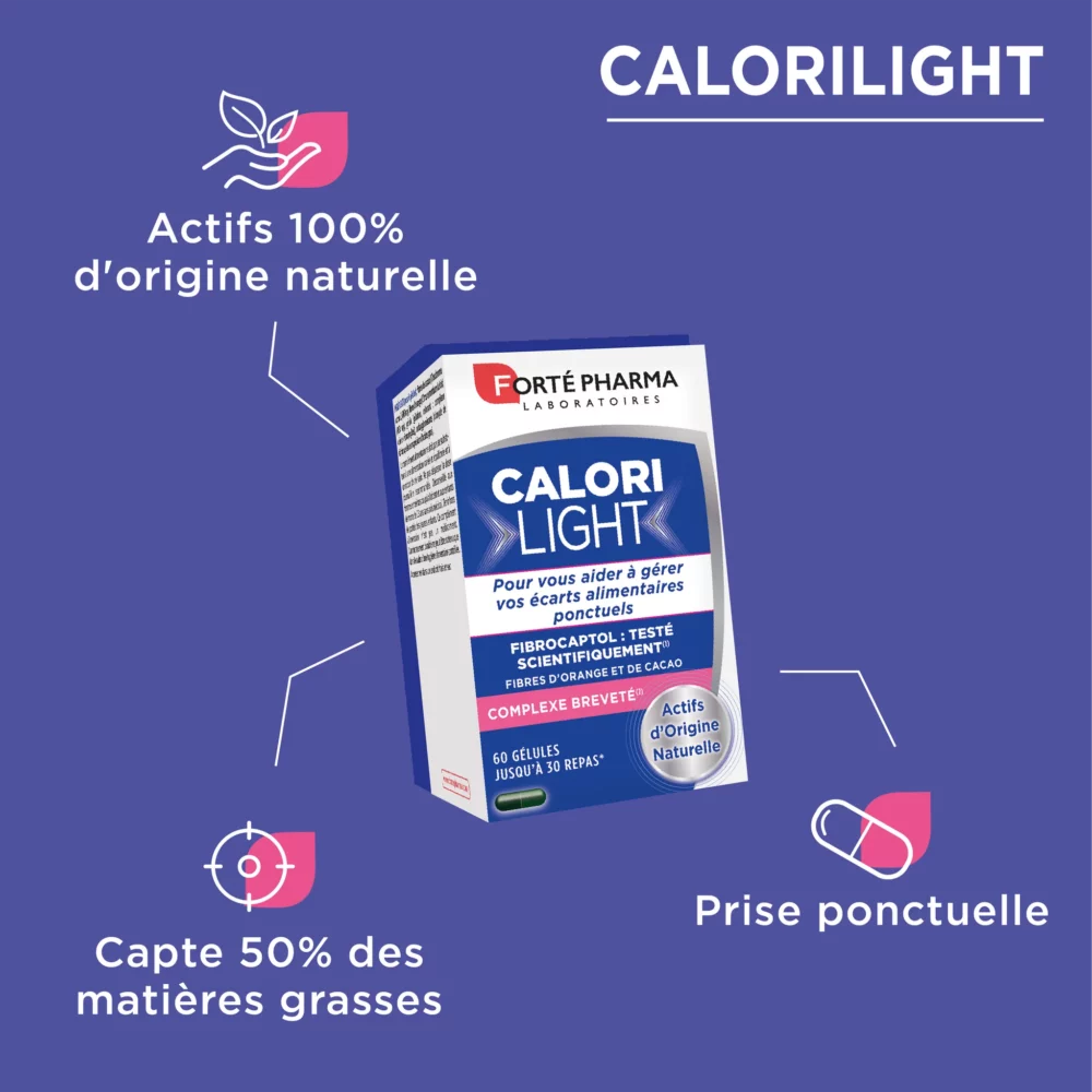 Forté pharma calori light 60 gelules