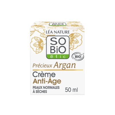 So'Bio Précieux Argan Crème Anti-Âge Jour Bio 50ml