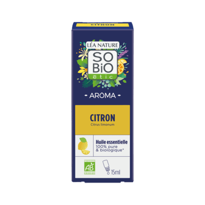 SO'BiO Aroma Huile Essentielle Citron Bio 15ml