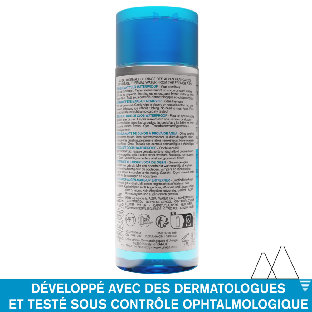 Uriage demaquillant yeux waterproof 100ml