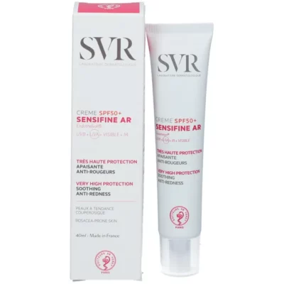 Svr sensifine ar crème apaisante anti-rougeurs spf50+ 40ml