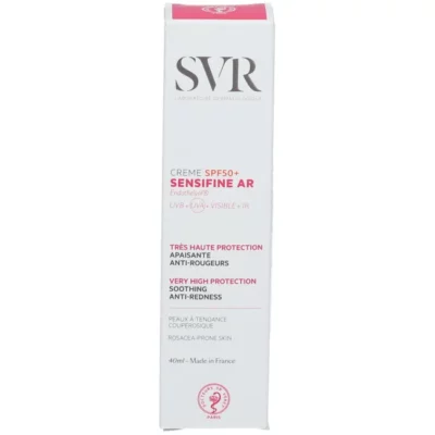 Svr sensifine ar crème apaisante anti-rougeurs spf50+ 40ml