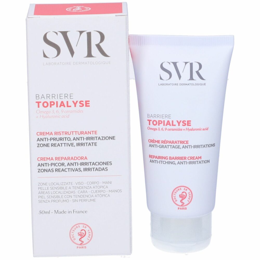 Svr topialyse barrière crème réparatrice 50ml