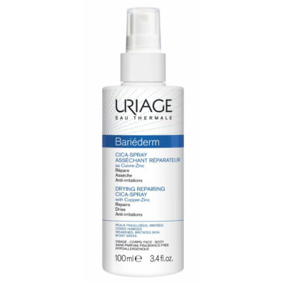 Uriage Bariederm-Cica Spray Asséchant Réparateur Peaux Irritées 100ml