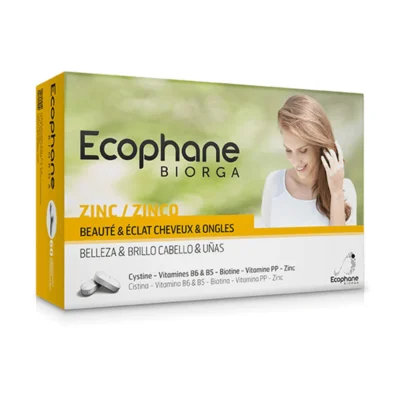 Ecophane Biorga Cheveux et Ongles 60 comprimés