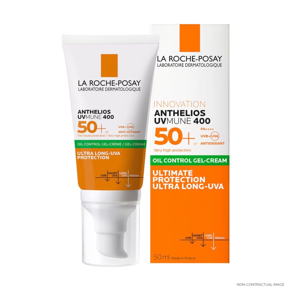 La roche posay anthelios gel creme toucher sec anti brillance spf50 2