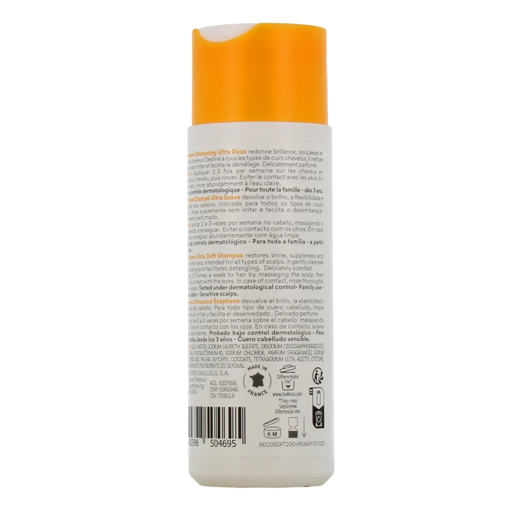 Ecophane biorga shampoing ultra doux 500ml